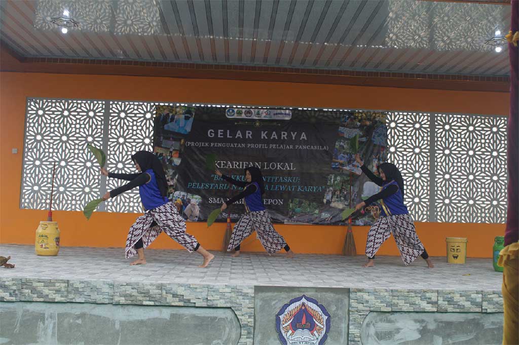 Gelar Karya SMA Negeri 1 Jepon: Tarian Adiwiyata Jadi Sorotan Utama