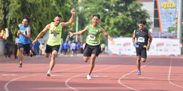 Siswa SMAN 1 Jepon Berjaya di Sprint 100 Meter Putra (15 Jan 2024)