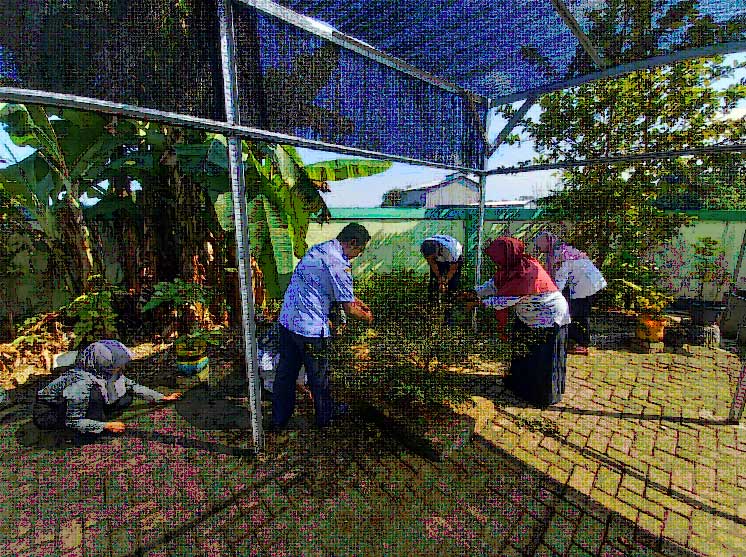 Wujud Kepedulian Warga Sekolah SMANJEP Terhadap Lingkungan