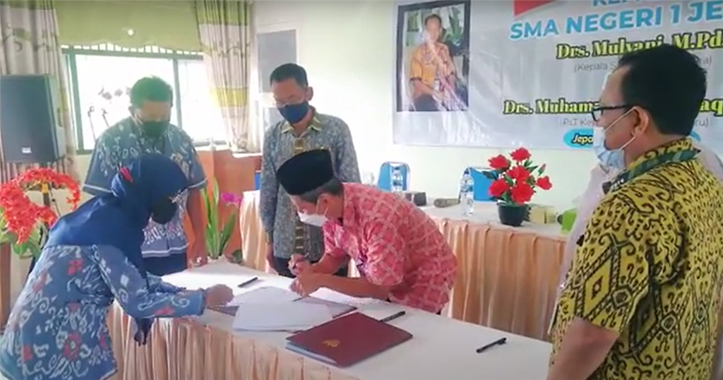 Serah Terima Jabatan Kepala SMA Negeri 1 Jepon (16 Jan 2024)
